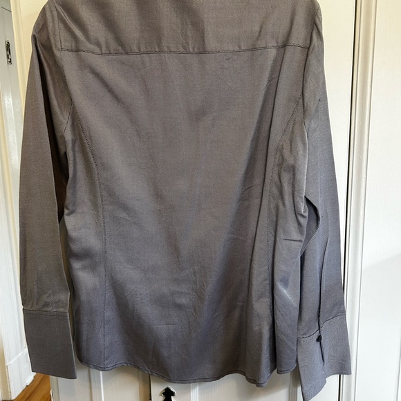 Ann Taylor Classic striped blouse - Picture 3 of 7